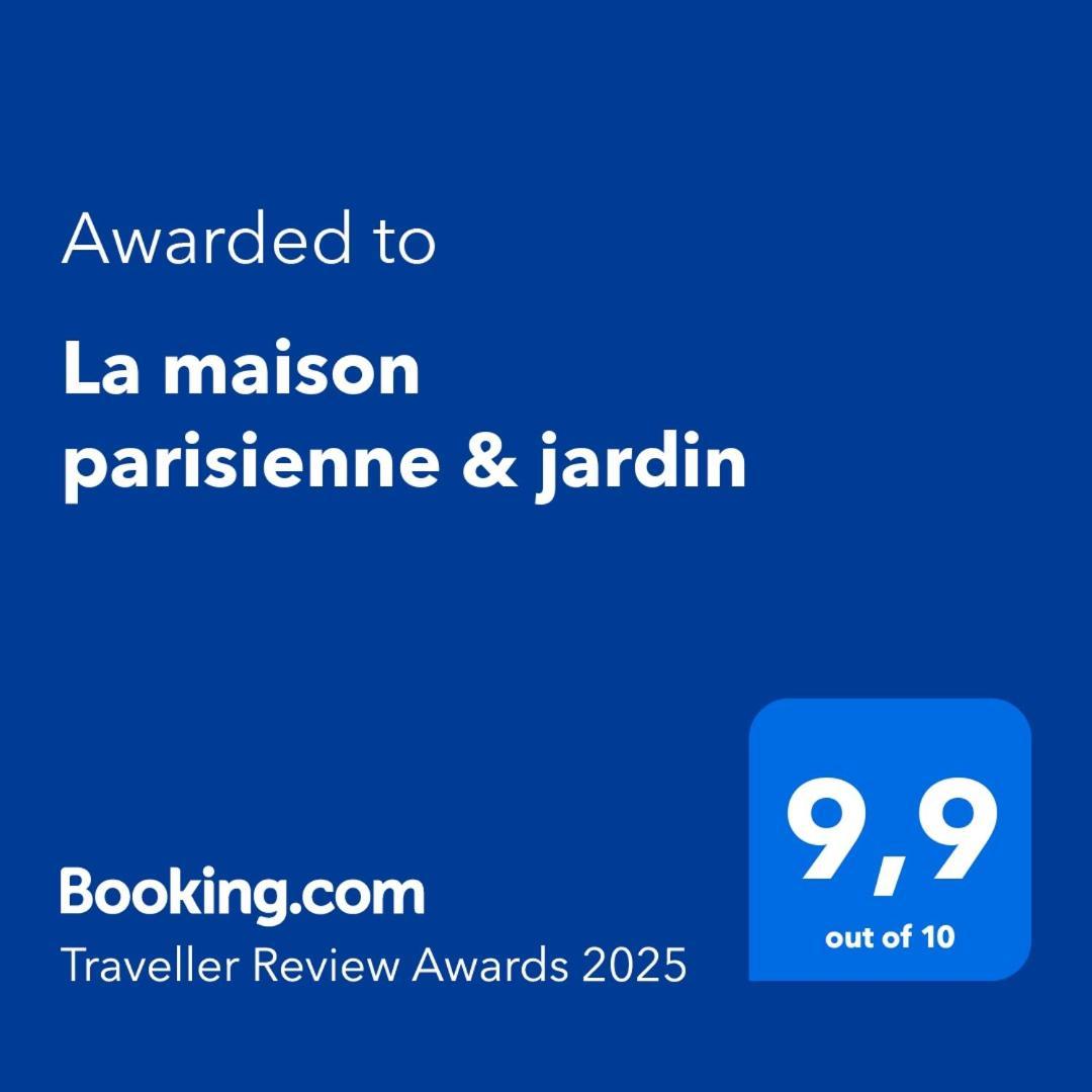 La Maison Parisienne & Jardin Argenteuil Exterior photo